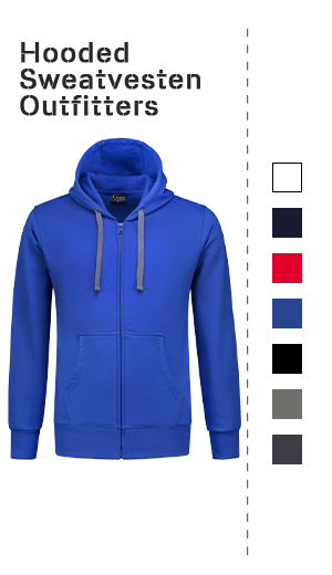 Hooded Sweatvesten Outfitters
